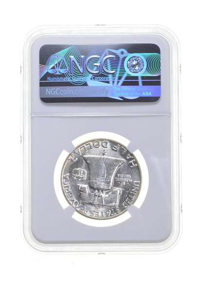 MS64 1962-D Franklin Half Dollar - Graded NGC