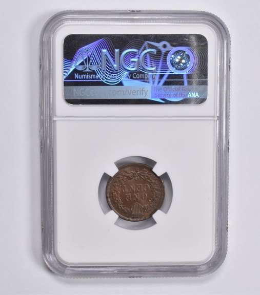 MS63 BN 1883 Indian Head Cent NGC