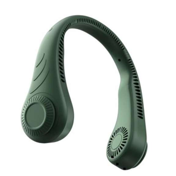 Hanging Neck Fan Portable Cooling Fan USB Leafless