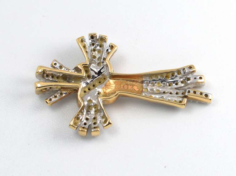 Ornate  Diamond Cross