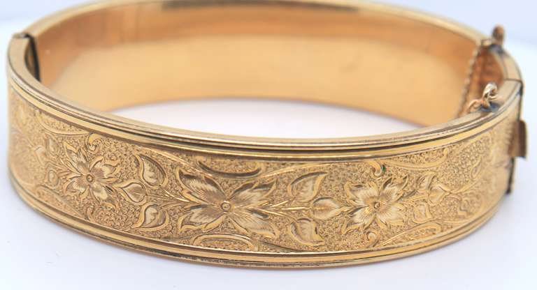 Gold Plated Bangle Bracelet