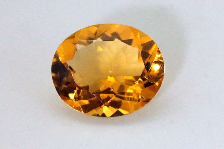 Bright Natural Citrine - 5.85 cts.