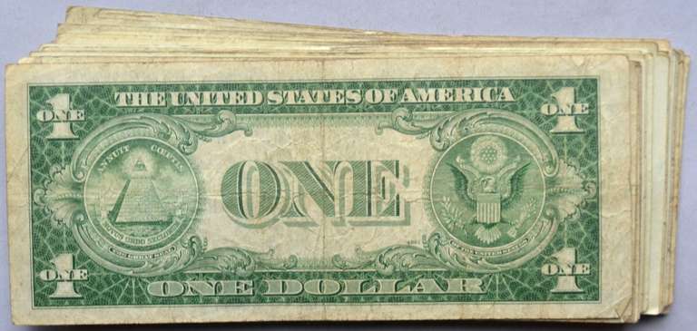 40 $1 Silver Certificates