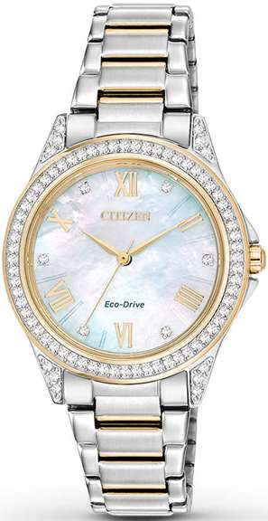 Citizen Mother-Of-Pearl Dial Eco Drive, New In Box.