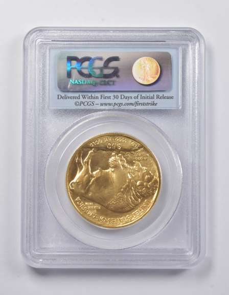 MS70 2009 $50 American Gold Buffalo 1 Oz. .999 Fine Gold FS PCGS