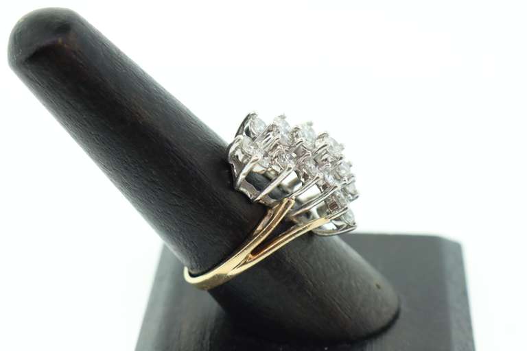 LADIES 14K GOLD WITH 3.00 CARAT DIAMONDS