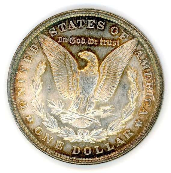 Brilliant Uncirculated 1896 Morgan Silver Dollar