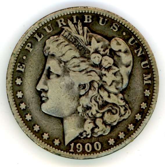 1900 Morgan Silver Dollar