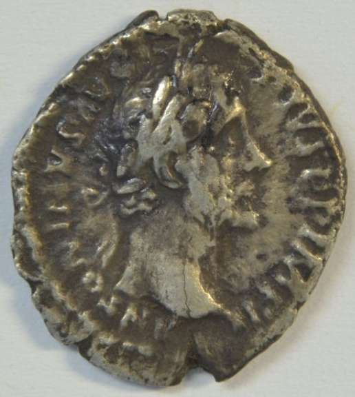 Scarce Antoninus Pius Roman Silver Denarius, 138-141 AD