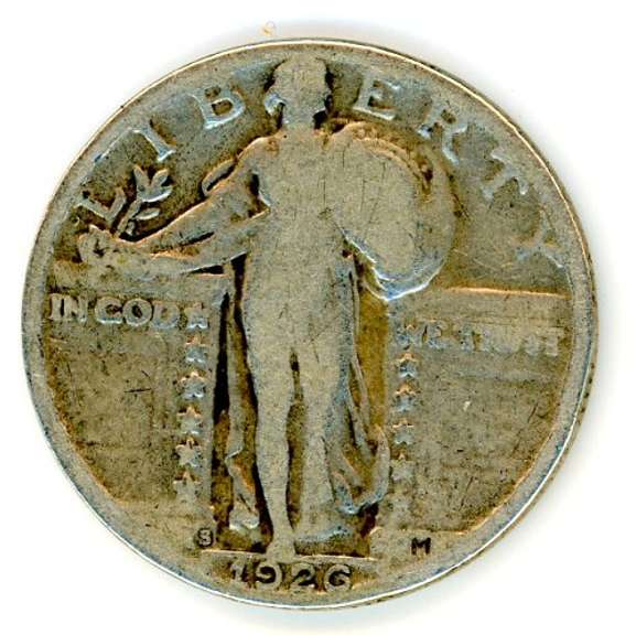 1926-S Standing Liberty Quarter
