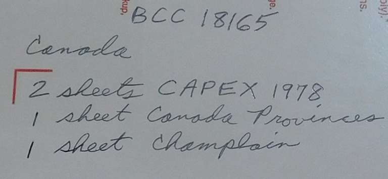 Stamps:  Canada, CAPEX 1978, more
