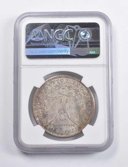 MS63 1921-S Morgan Silver Dollar NGC - Great Tone