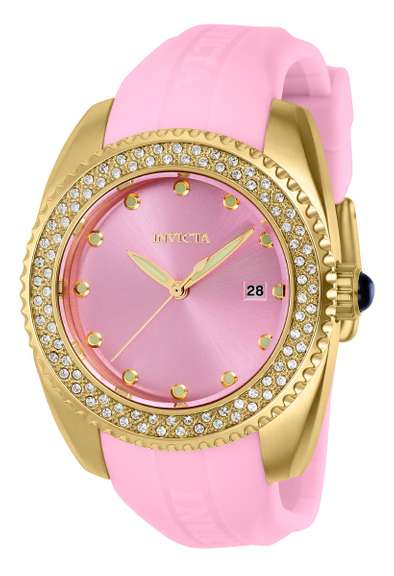 Invicta Pink Dial, Pre-Owned. Like New!