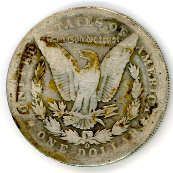 1891-O Morgan Silver Dollar