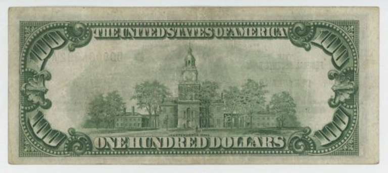 Very nice Series of 1929 $100 Federal Reserve Bank Note