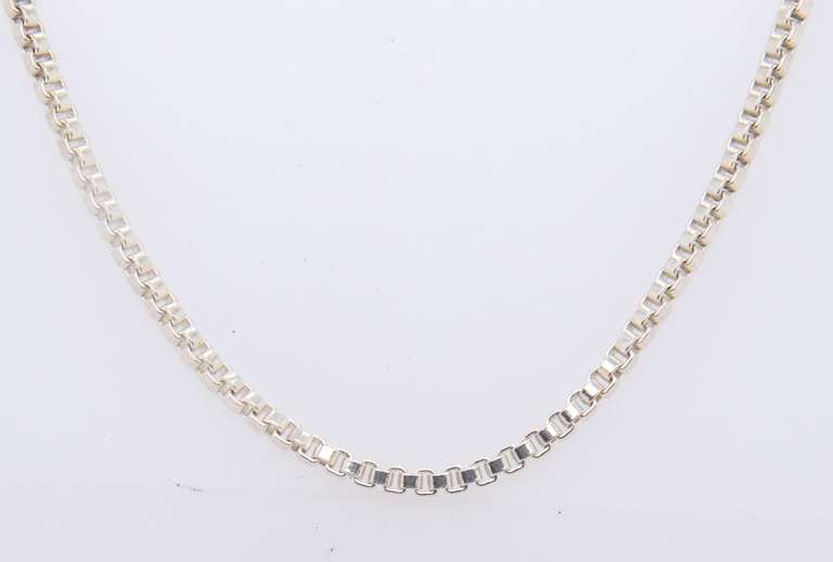 925 Sterling Silver Box Chain Necklace
