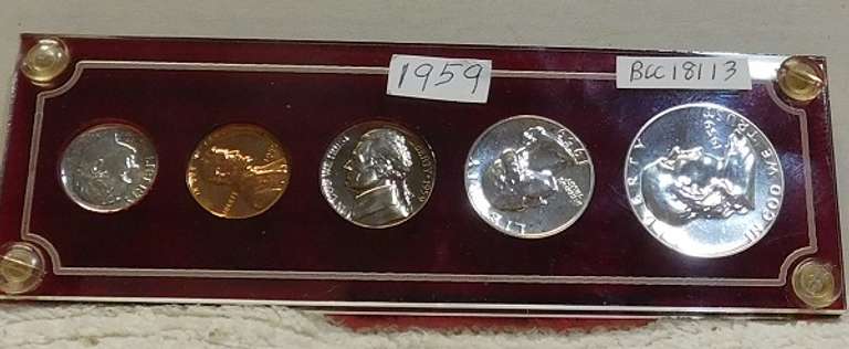1959 PROOF Set GEM custom plastic holder