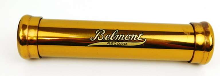 1920's Belmont Casket Memorial Cylinder w/Box