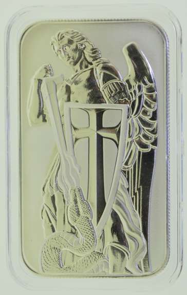 Scottsdale Mint Archangel 1oz .999 Silver Bar