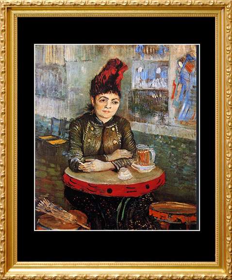 Vincent Van Gogh, Woman Sitting in the Café du Tambourin
