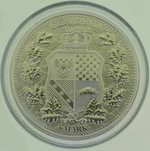 2022 Germania and Polonia Allegories 1 oz .999 Fine Silver Coin