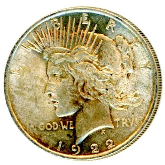 1922 Peace Silver Dollar