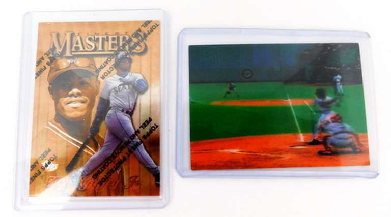 2 Ken Griffey, Jr. Baseball Cards