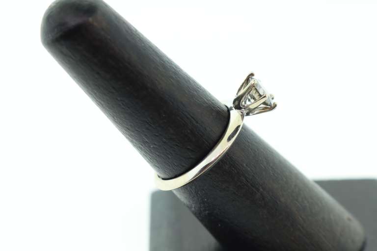 14KT GOLD & 1.00 CARAT DIAMOND SOLITAIRE RING