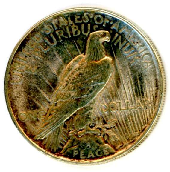 Uncirculated 1922 Peace Silver Dollar