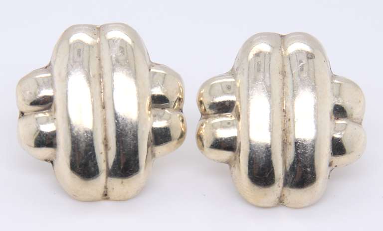 Vintage Sterling Silver Earrings