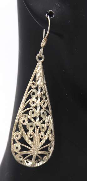 Vintage Sterling silver Dangle Earrings