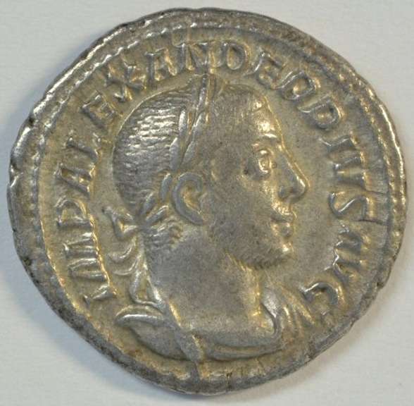 Super nice Severus Alexander Roman Silver Denarius, 218-222 AD
