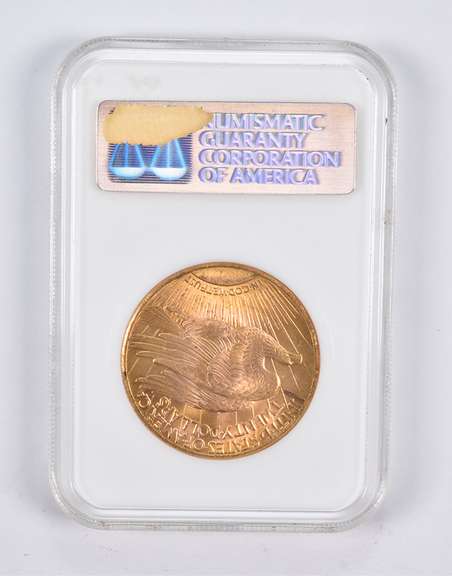 MS65 1927 $20 Saint-Gaudens Gold Double Eagle NGC