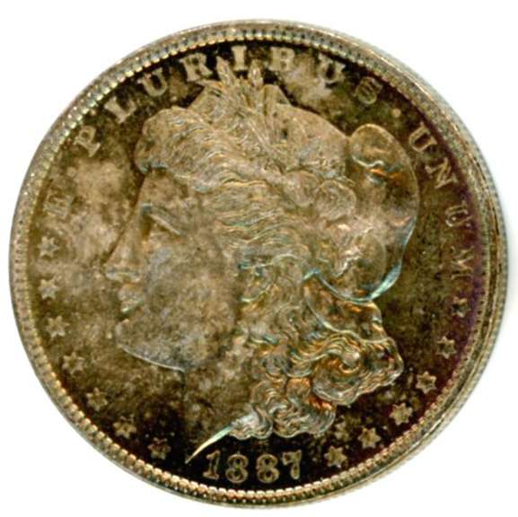 1887 Morgan Silver Dollar