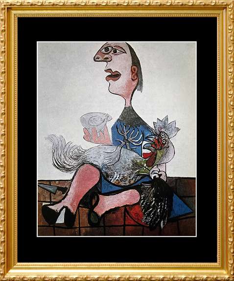 Pablo Picasso, Girl with Cock