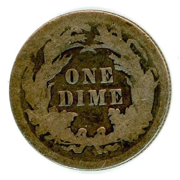 1891 Liberty Seated Dime