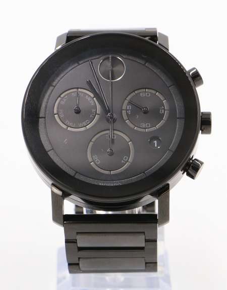 Movado Bold Evolution 42mm Chronograph Stainless Steel Watch