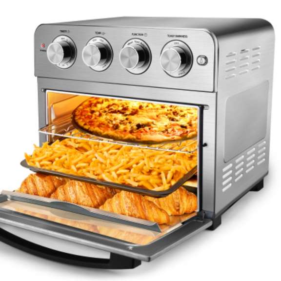Air Fryer Toaster Oven 6 Slice 24QT
