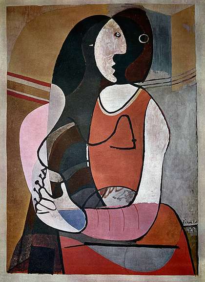 Pablo Picasso, Seated Woman