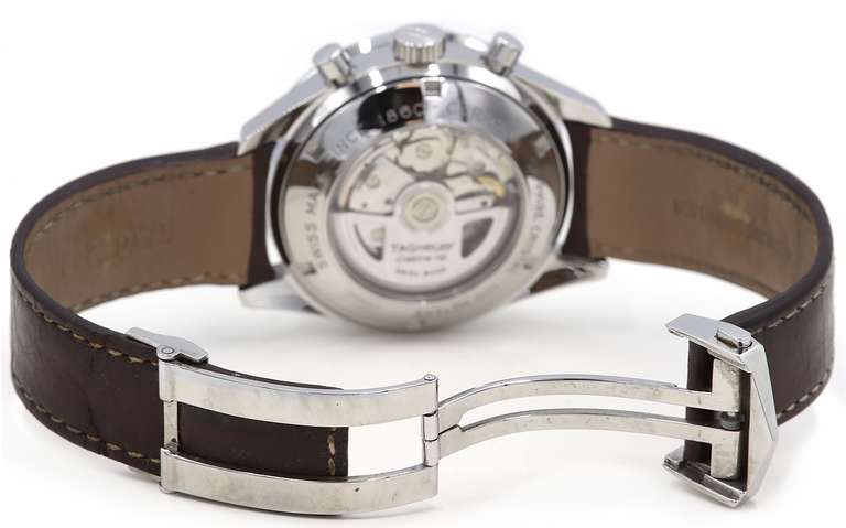 Tag Heuer Carrera Chronograph 41mm Brown Dial Watch