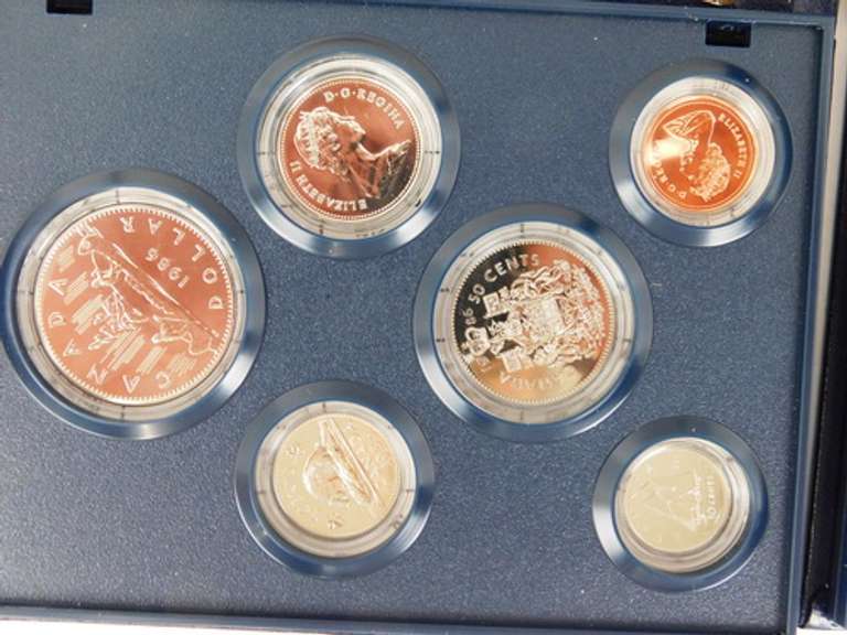 2 Royal Canadian Mint Specimen Coin Sets