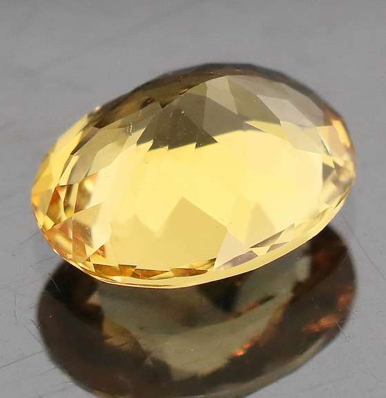 Real untreated Golden Beryl weighing 2.40 carats