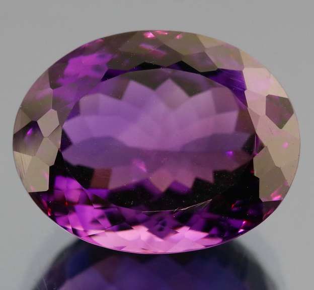 Simply ravishing 23.22ct full violet Brazilian Amethyst