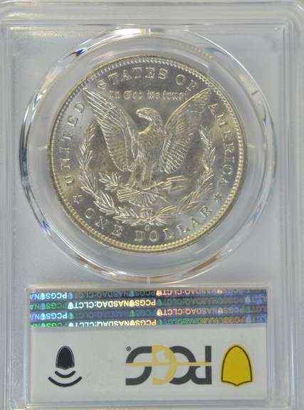 Gorgeous Choice BU 1888-O Morgan Silver Dollar. PCGS MS63