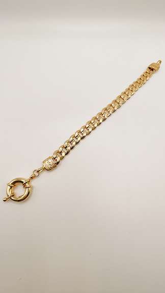 22kt Gold Plated Chain Bracelet