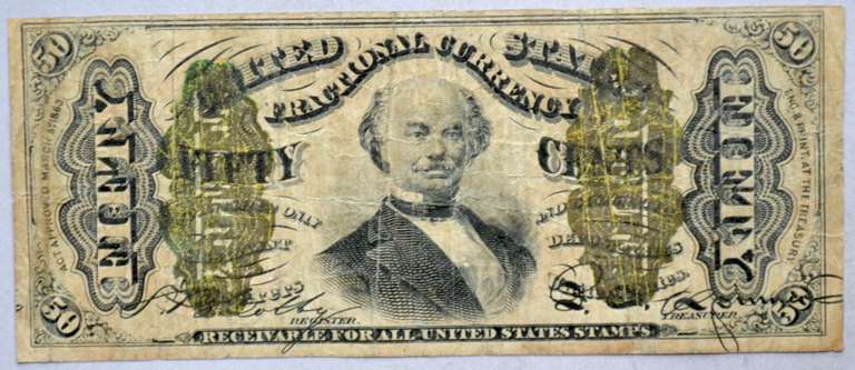 Third Series 50 Cent Fractional Currency Note