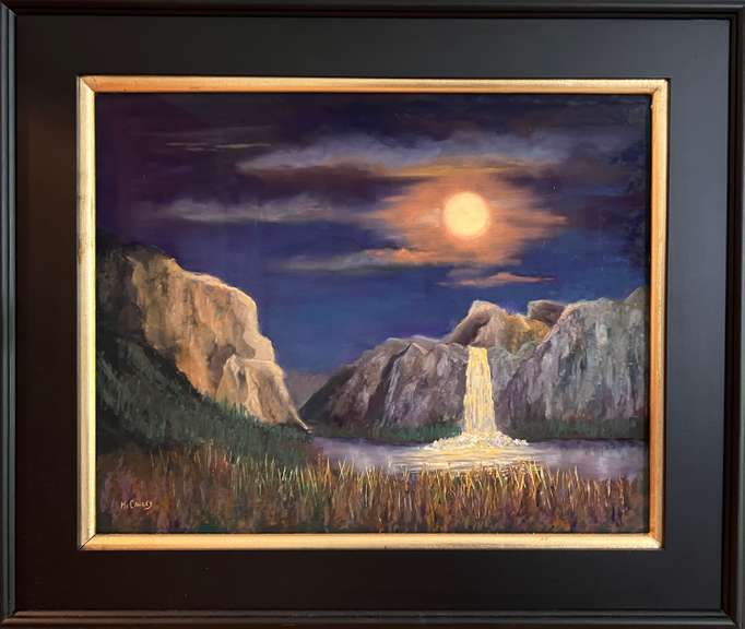 Moonfall at Yosemite Original Art by Bill McCauley