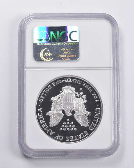 PF70 UCAM 2004-W American Silver Eagle NGC