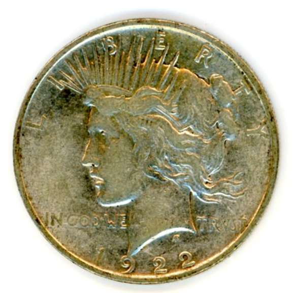 Very Nice 1922-D Peace Silver Dollar