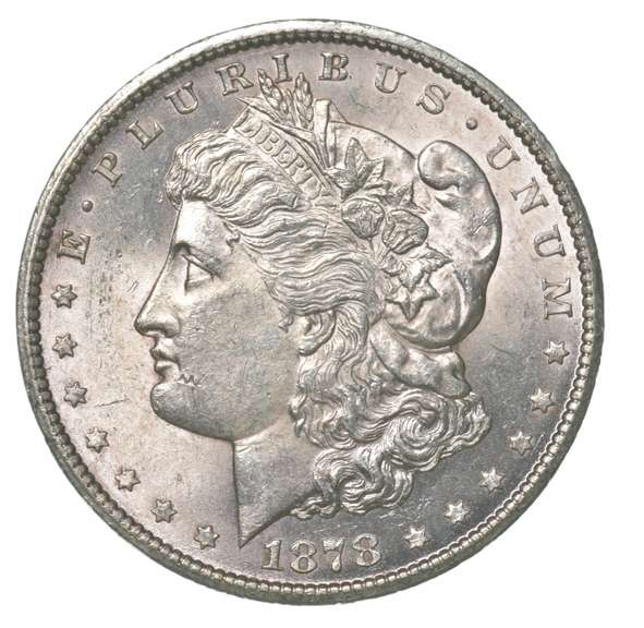 1878-CC Morgan Silver Dollar